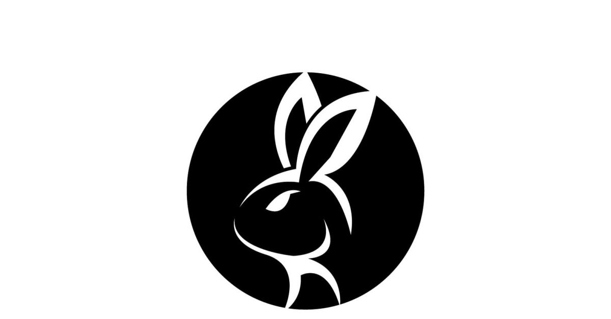 Black Rabbit Icon And Symbol Template 13 - TemplateMonster