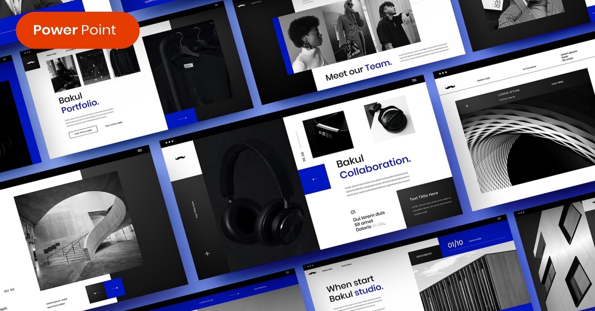 Bakul İş PowerPoint Şablonu 276933 TemplateMonster