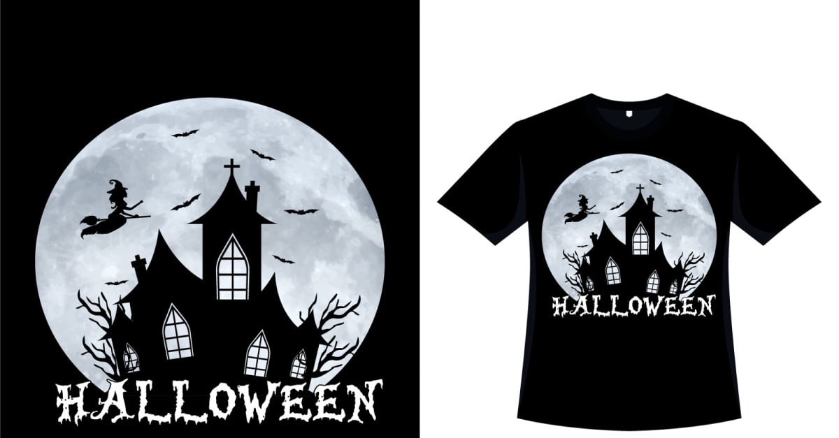 Premium Vector  Halloween t shirt design vector