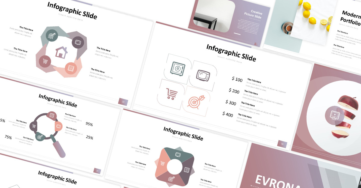 Evrona Mehrzweck-Powerpoint-Vorlage #278584 - TemplateMonster