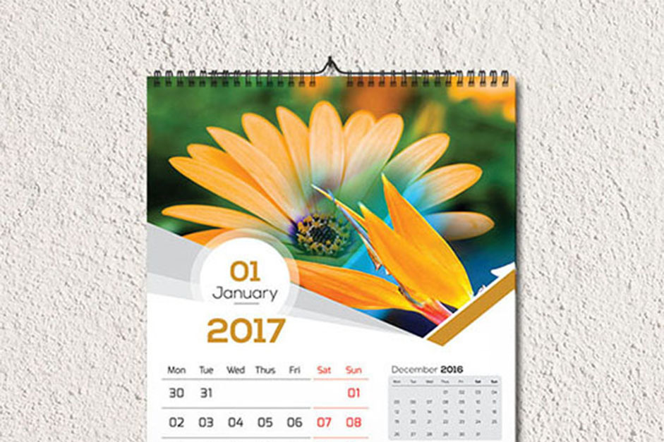 Creative Wall Calendar Template 279193 TemplateMonster