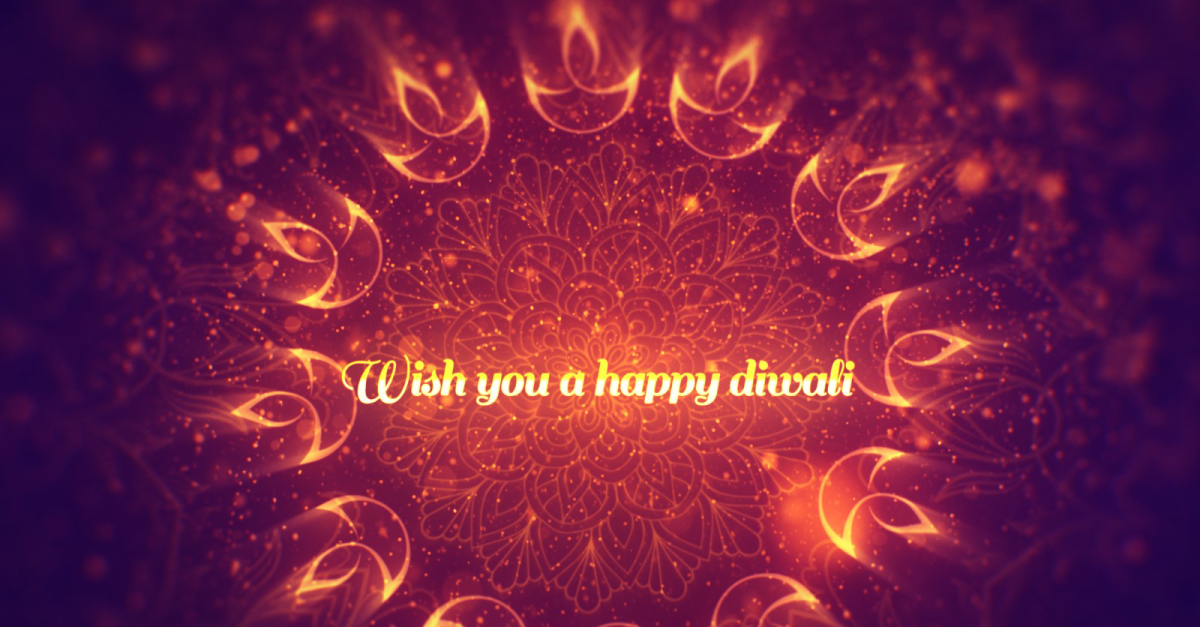 diwali wishes after effects template free download