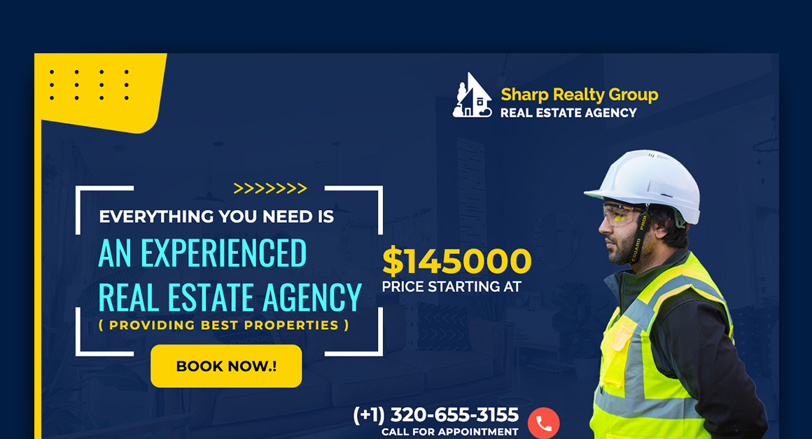 Real Estate YouTube Thumbnail Design -05 - TemplateMonster