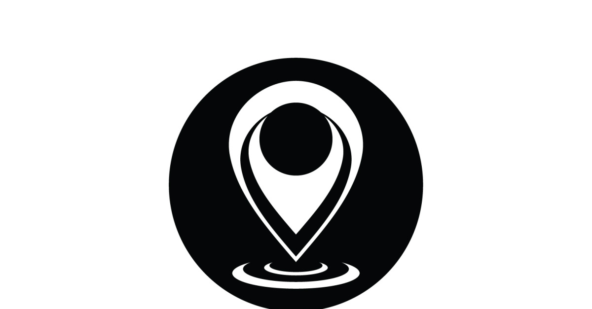 Icône de point de localisation Illustration vectorielle V15