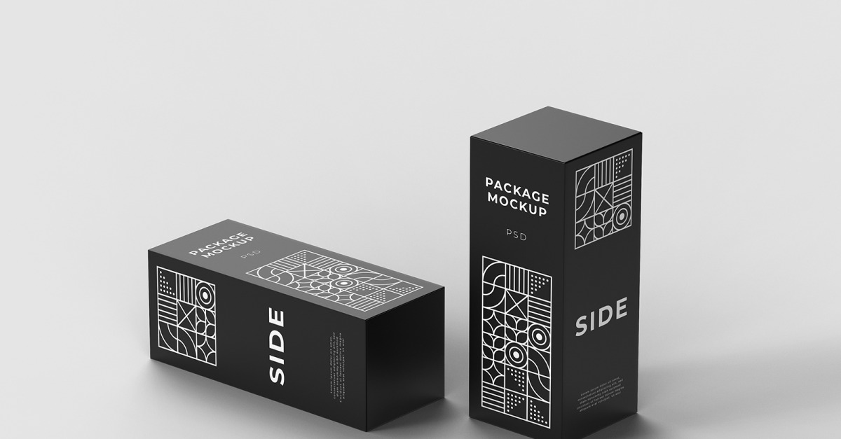Product Box Mockup Vol 33 #285145 - TemplateMonster
