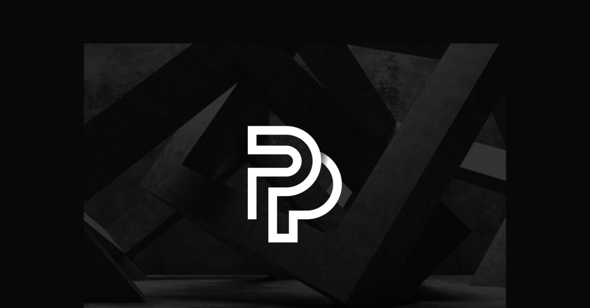 Letter PP Minimalist Simple Logo #286455 - TemplateMonster