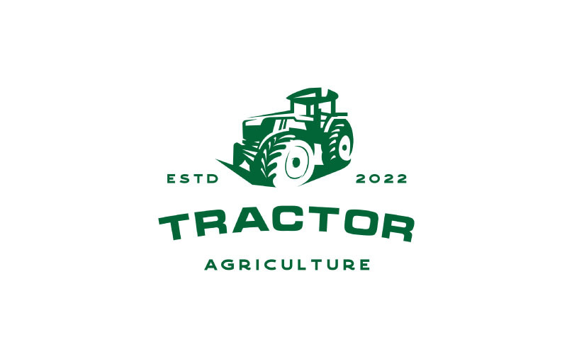 Design PNG E SVG De Ícone De Trator Agrícola Para Camisetas