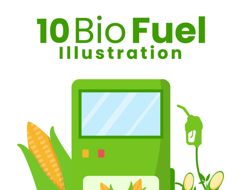 10 Biofuel Life Cycle Illustration #288879 - TemplateMonster