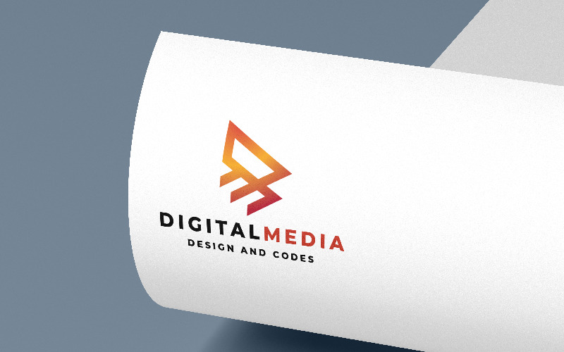 Digital Media Professional Logo #288804 - TemplateMonster