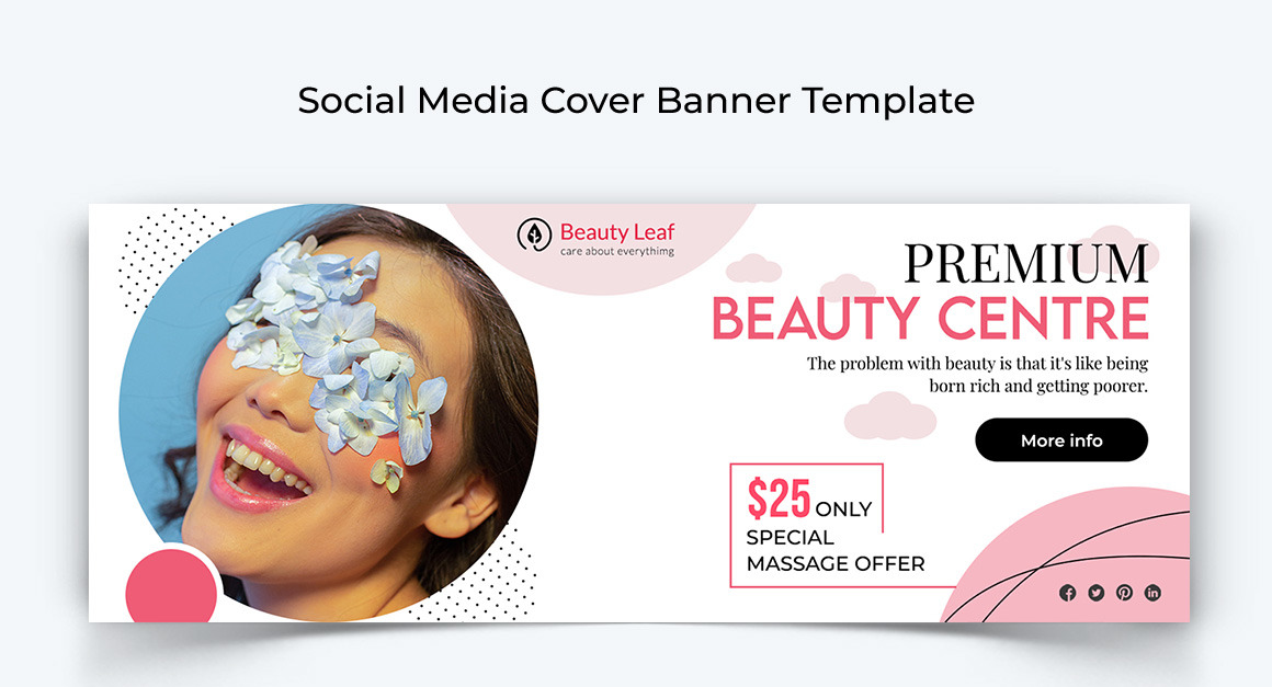 Spa and Salon Facebook Cover Banner Design-020