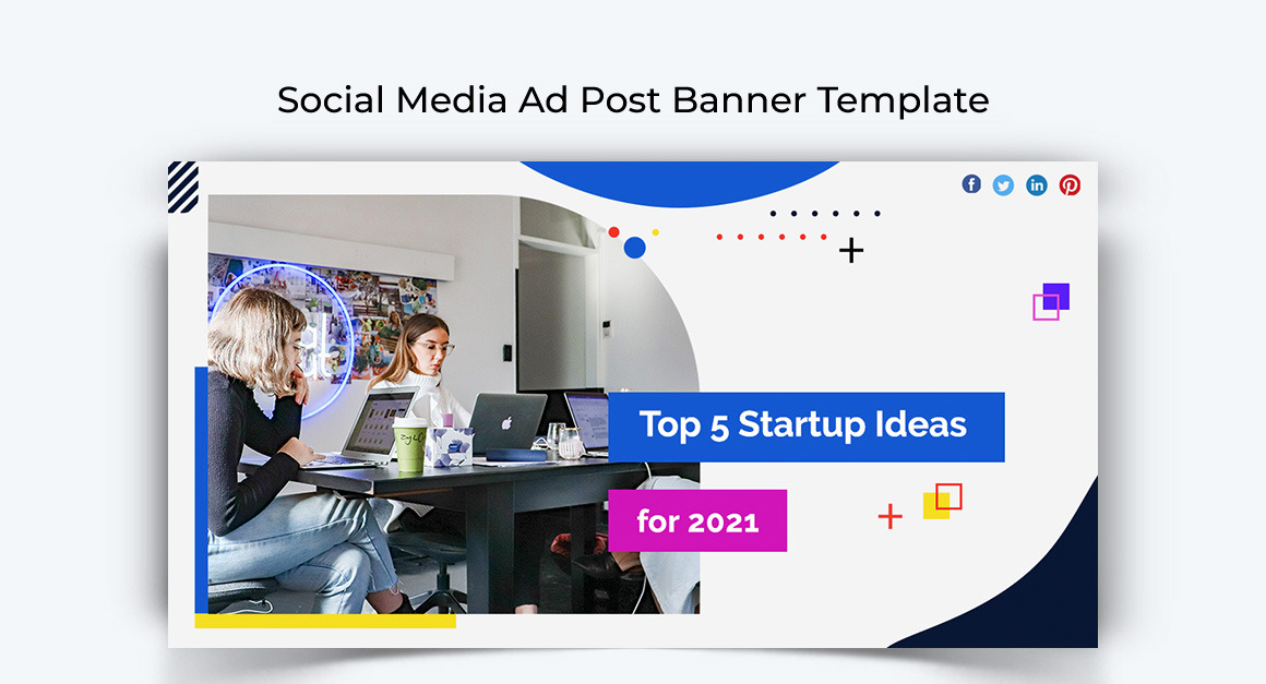 Business Service Facebook Ad Banner Design Template-47