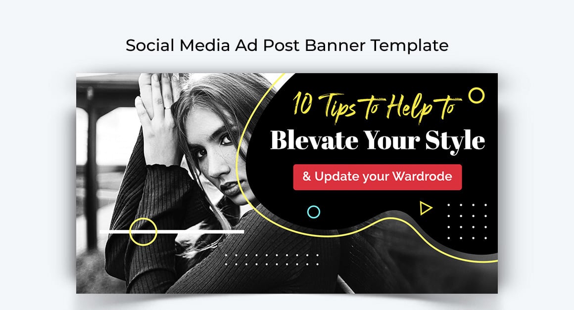 Fashion Facebook Ad Banner Design Template-19