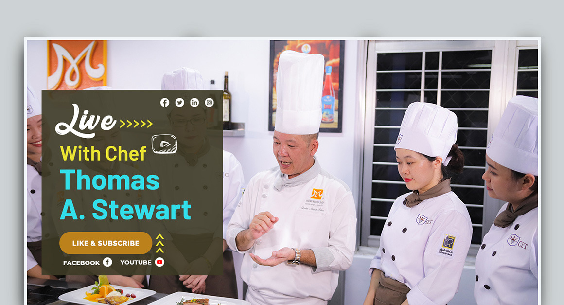 Chef Cooking YouTube Thumbnail Design Template-09