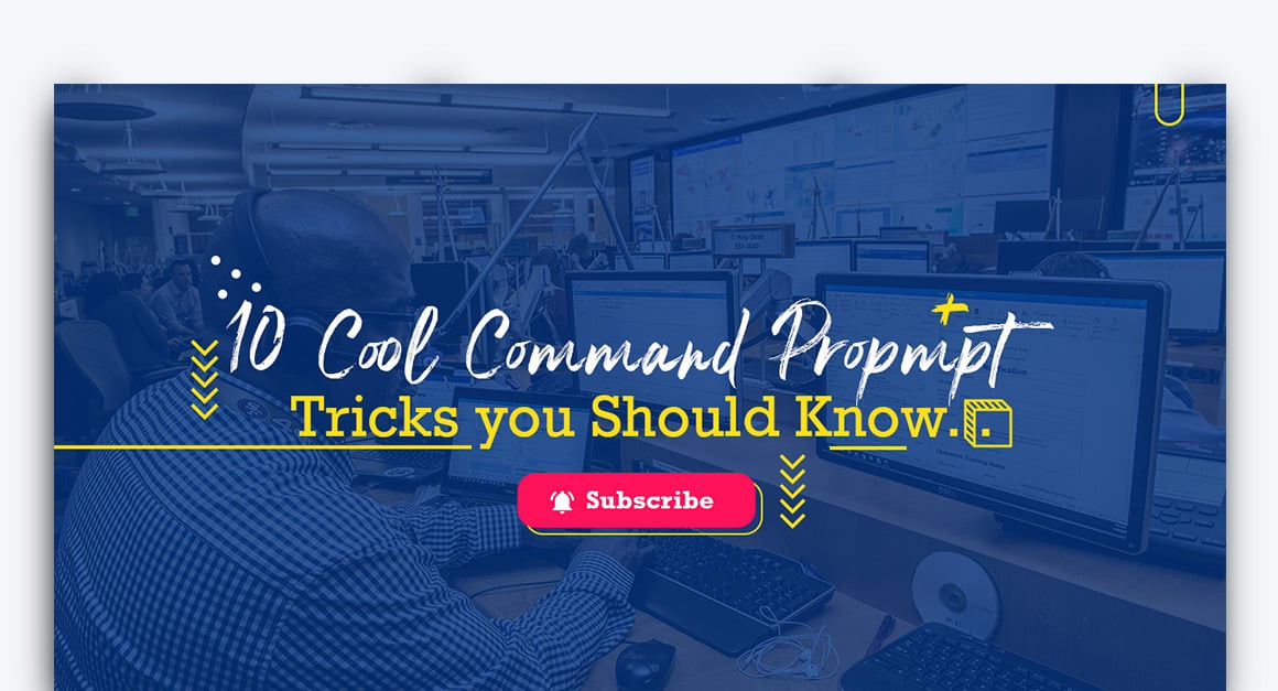 Computer Tricks and Hacking YouTube Thumbnail Design Template-06
