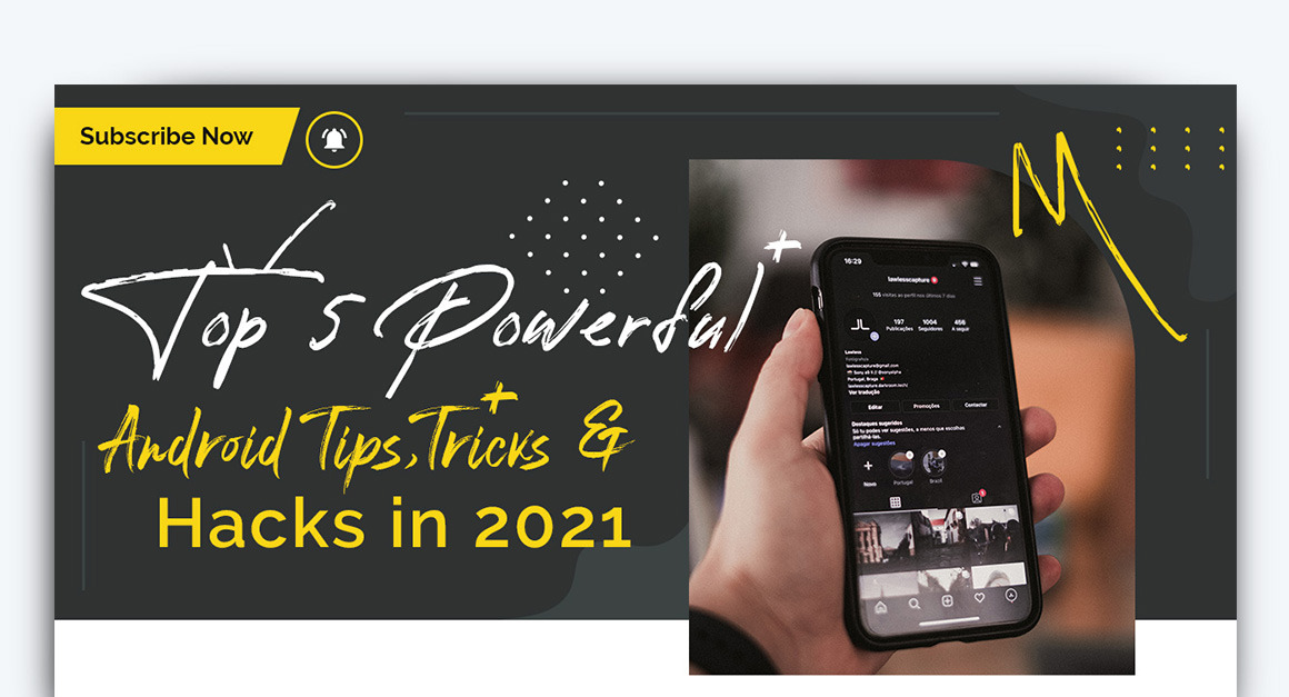 Mobile Tips Tricks YouTube Thumbnail Design -05
