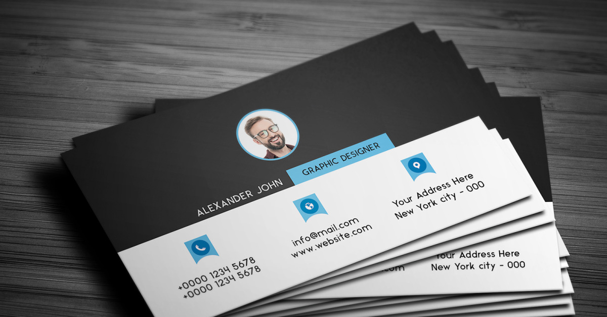 Carte De Visite Individuelle Cr ative TemplateMonster carte-de-visite-individuelle-cr-ative-templatemonster