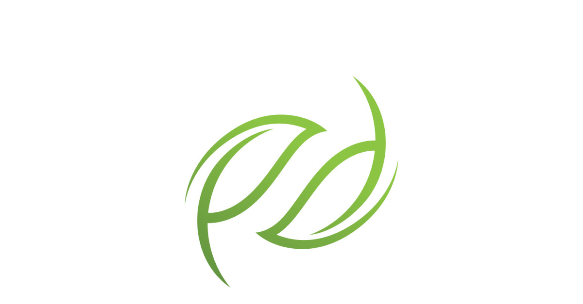 Création de logo vectoriel feuille verte nature élément V4