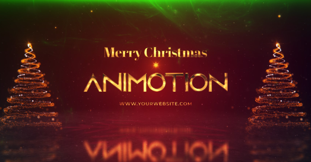 merry christmas after effects template download