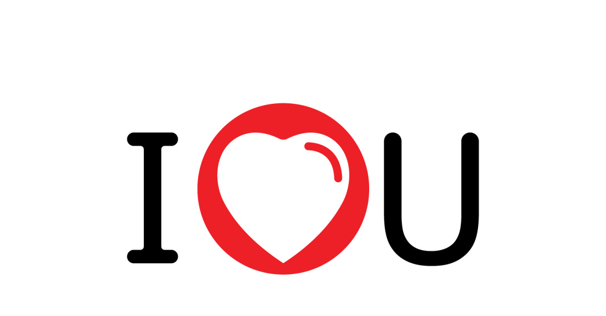 Love Vector Symbol Logo Design Template Vector V3