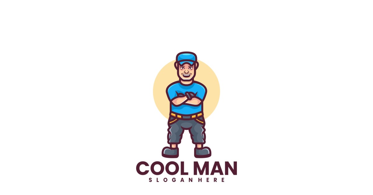 Premium Vector | Man head logo