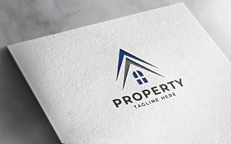 Property Real Estate Logo #296549 - TemplateMonster