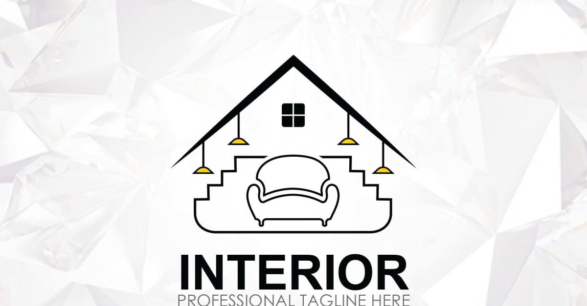 Creative Home Interior Design Logo Design - Brand Identity