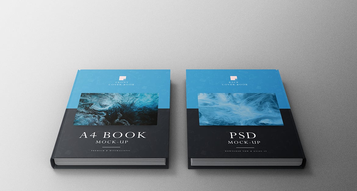 A4 Book Mockup PSD Template Vol 28 #299529 - TemplateMonster
