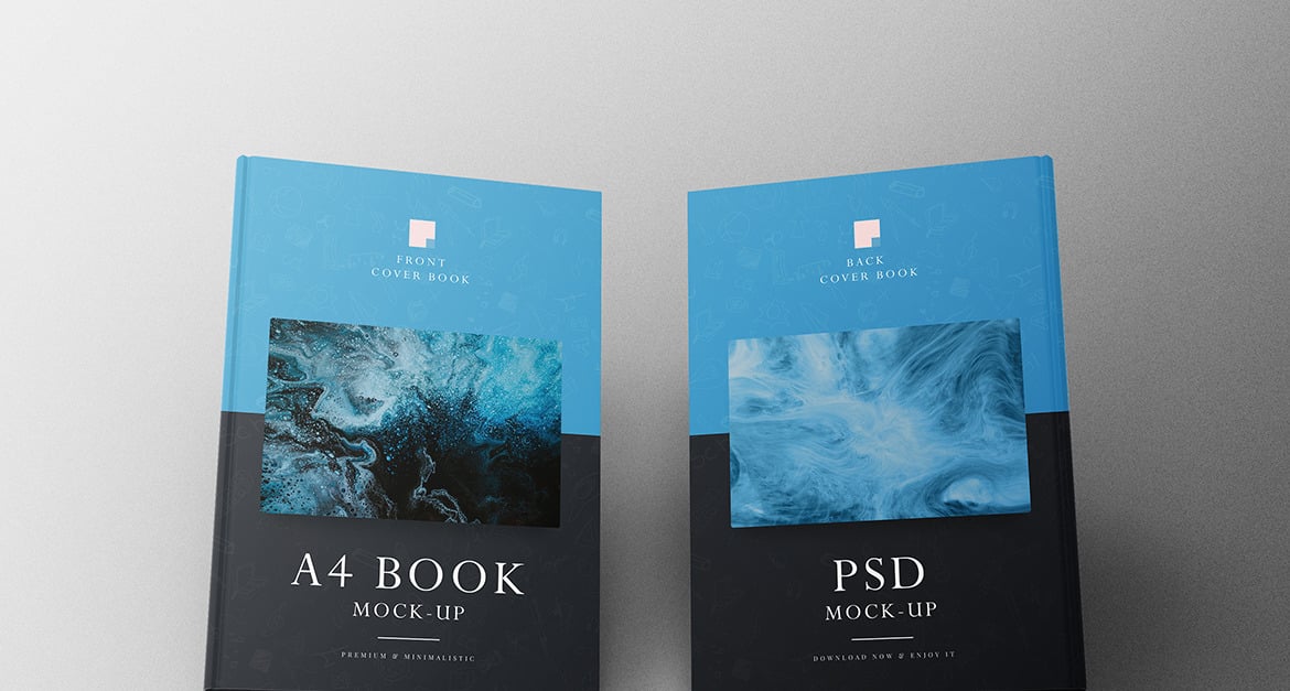 A4 Book Mockup PSD Template Vol 29 #299528 - TemplateMonster