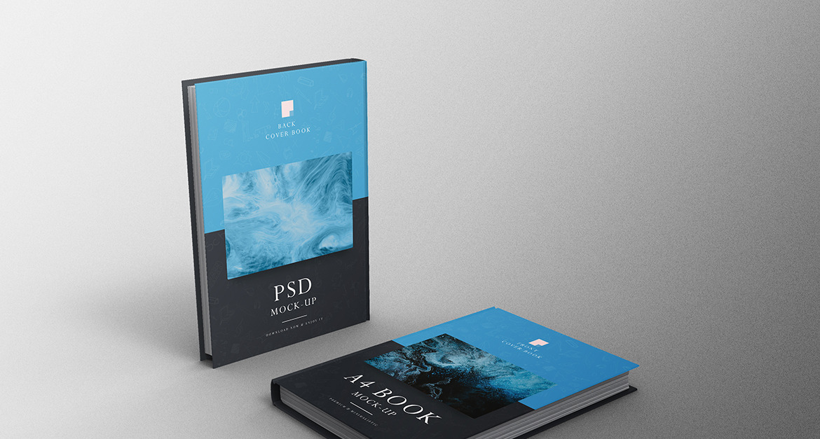 A4 Book Mockup PSD Template Vol 32 #299521 - TemplateMonster