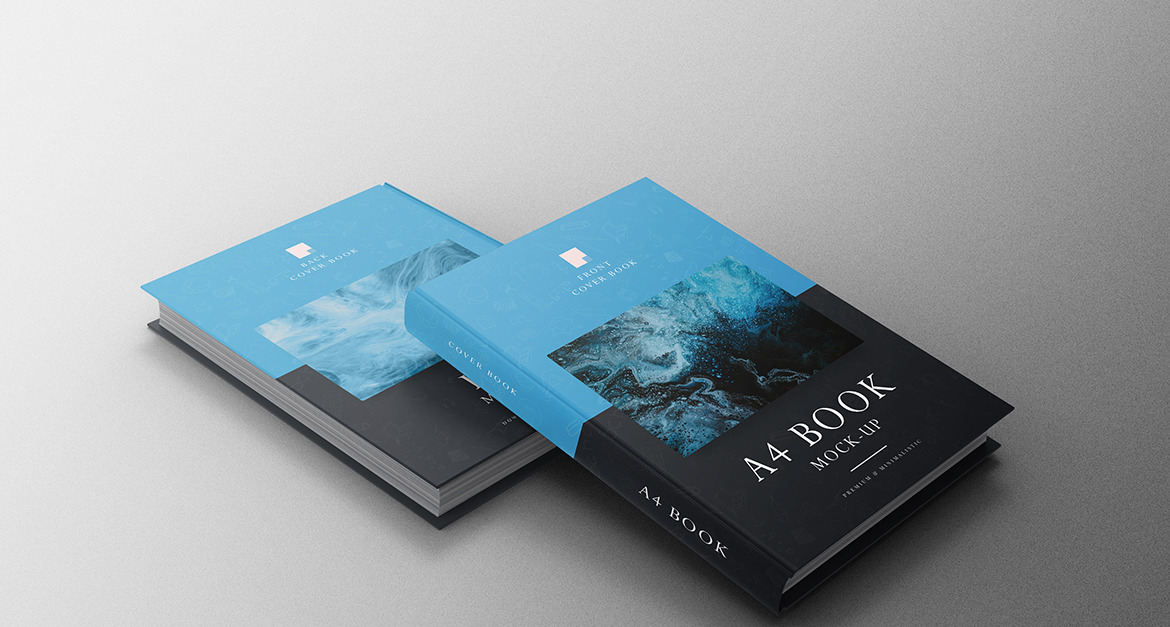 A4 Book Mockup PSD Template Vol 46 #299501 - TemplateMonster