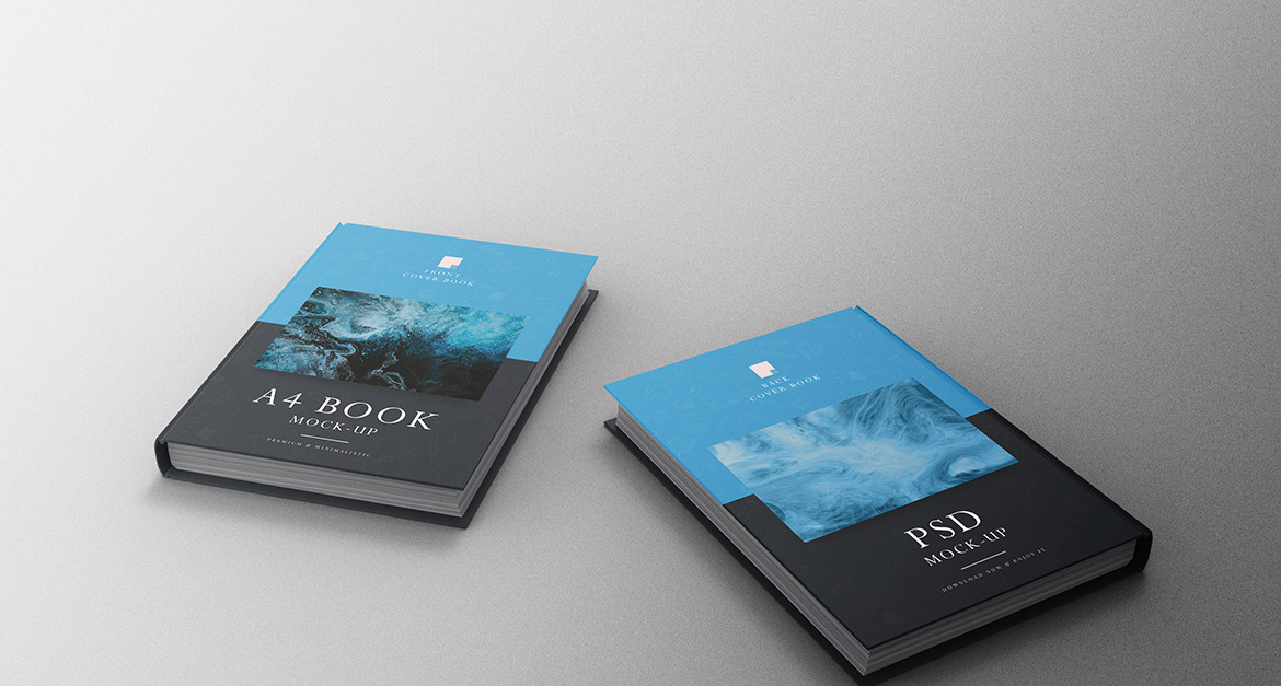 A4 Book Mockup PSD Template Vol 47 #299507 - TemplateMonster