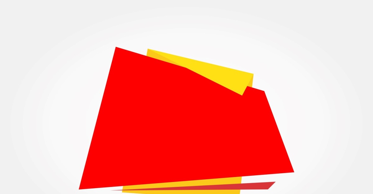 Yellow And Brown Color Popup Ribbon Vector Banner