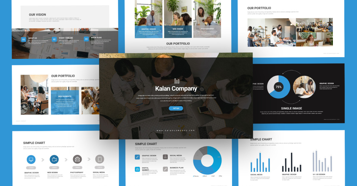 Kalan Business PowerPoint Template #302097 - TemplateMonster