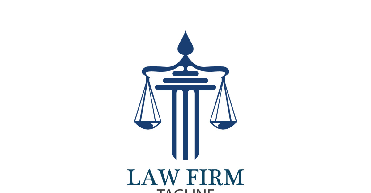 Law Firm Logo And Icon Design Template Vector 32