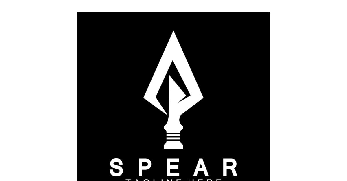 Spear Logo Lcon Vector Illustration Design 4