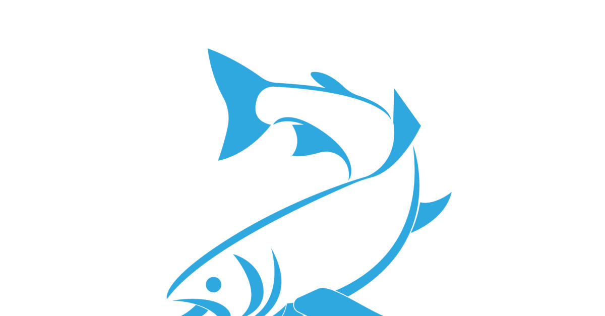 modèle de vecteur de conception de logo de poisson rouge 17300806 Art  vectoriel chez Vecteezy