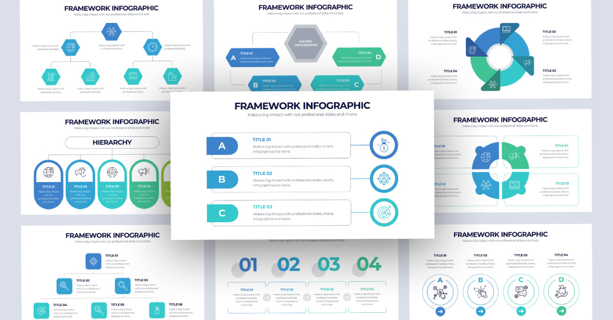 Business Framework Infographic PowerPoint Template