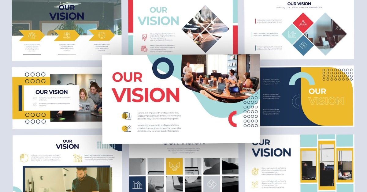 Business Vision Slides PowerPoint Template - TemplateMonster