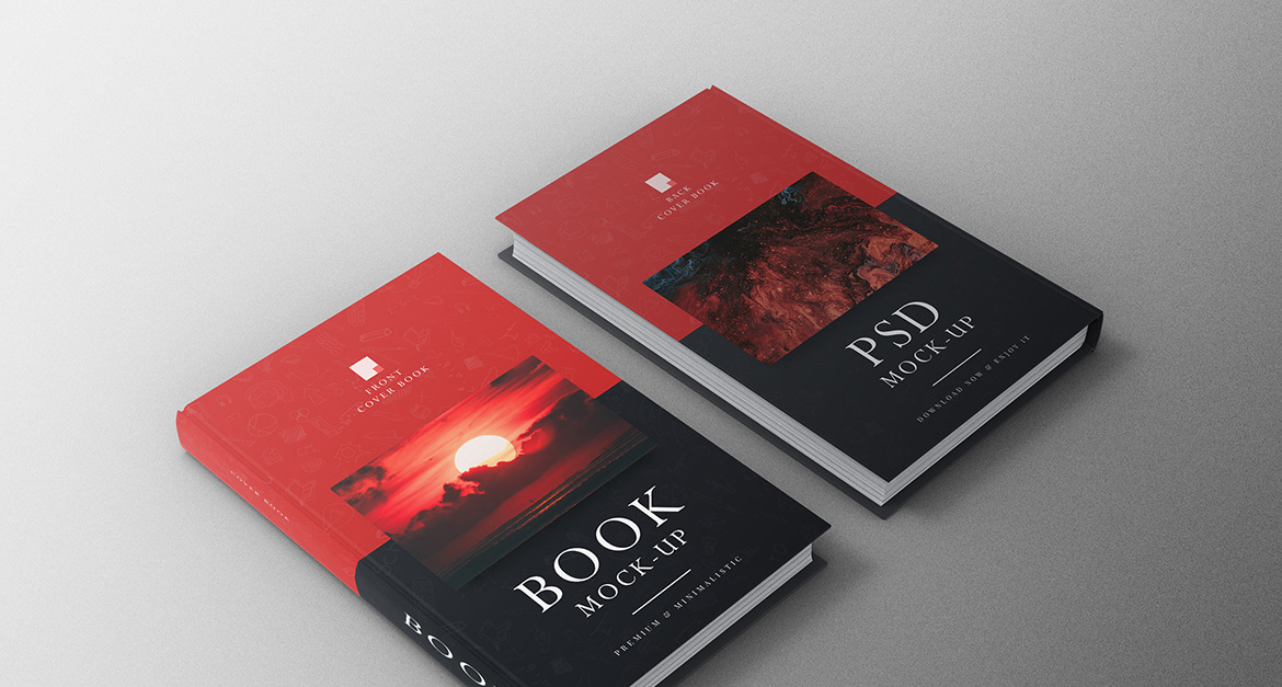 Book Mockup PSD Template Vol 16 #306878 - TemplateMonster