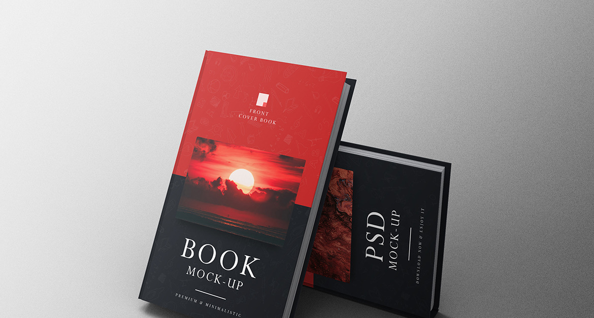 Book Mockup PSD Template Vol 44 #307074 - TemplateMonster