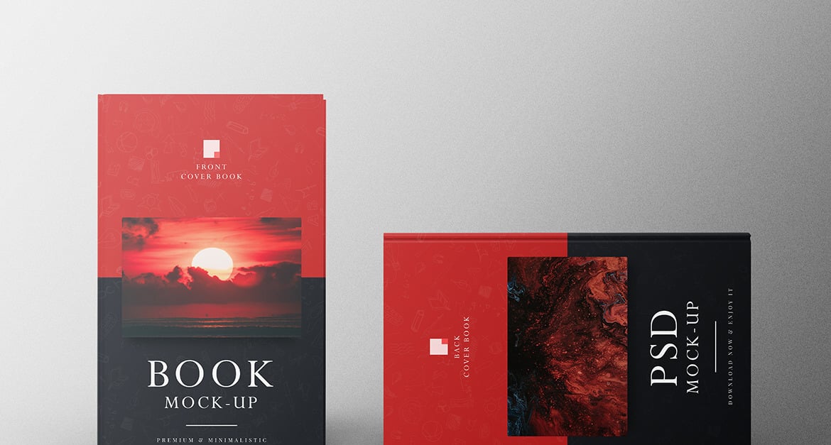 Book Mockup PSD Template Vol 47 #307077 - TemplateMonster