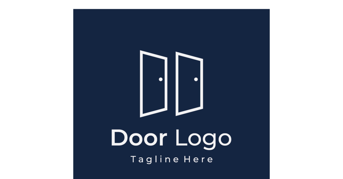 Kapı Logo vektör iş vektör 2 #307403 - TemplateMonster
