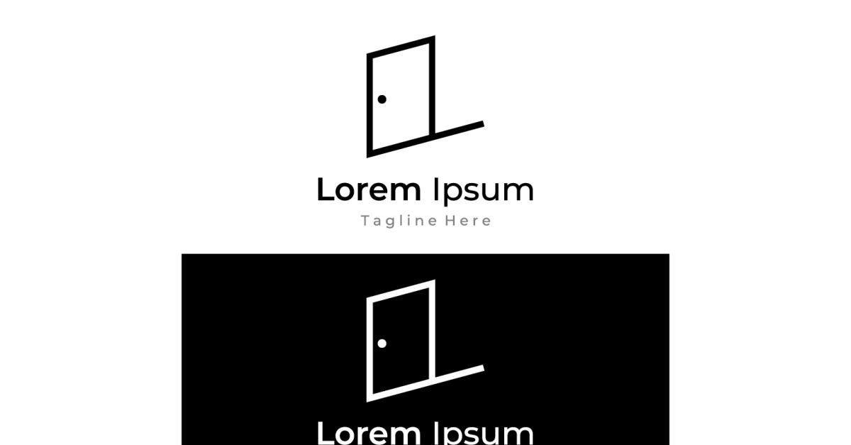 Kapı Logo vektör iş vektör 6 #307407 - TemplateMonster