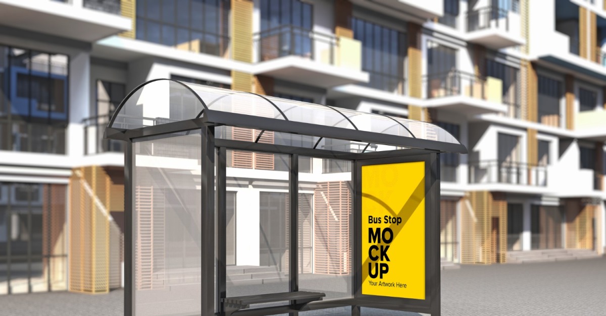 Noch N Alla fermata dell'autobus Modello finito