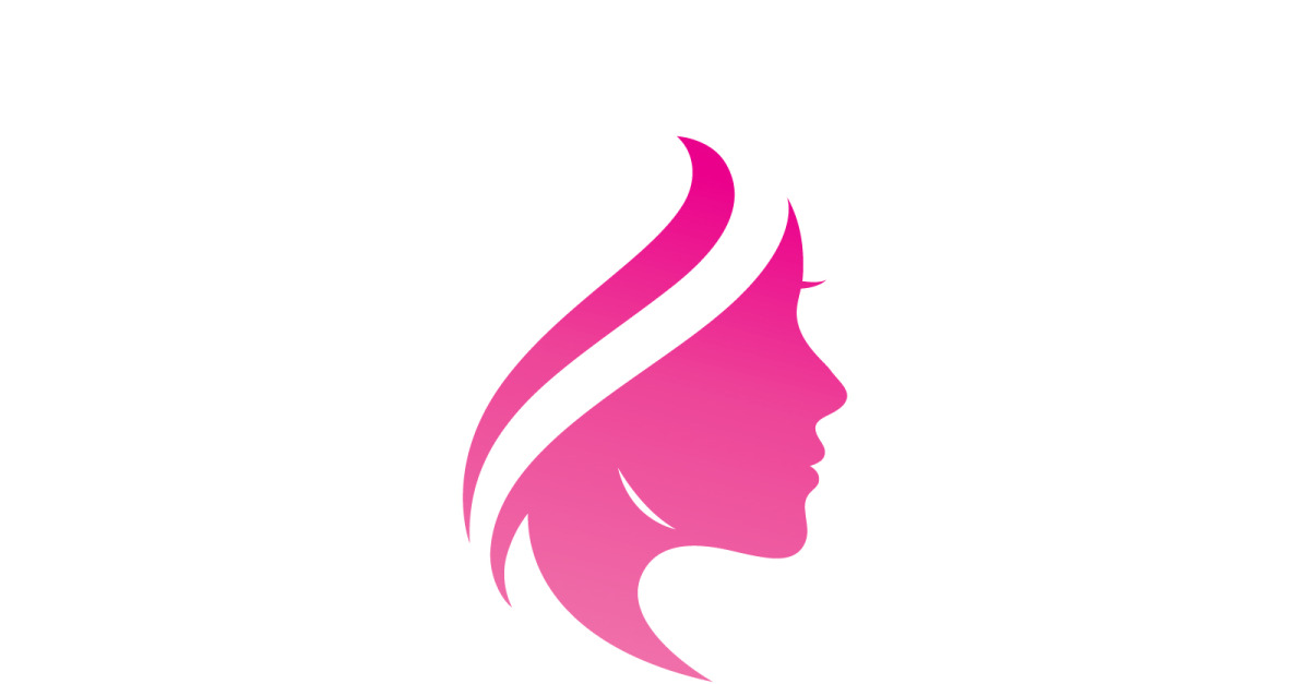 Hair Woman And Face Logo Symbols V3 #308785 - Templatemonster