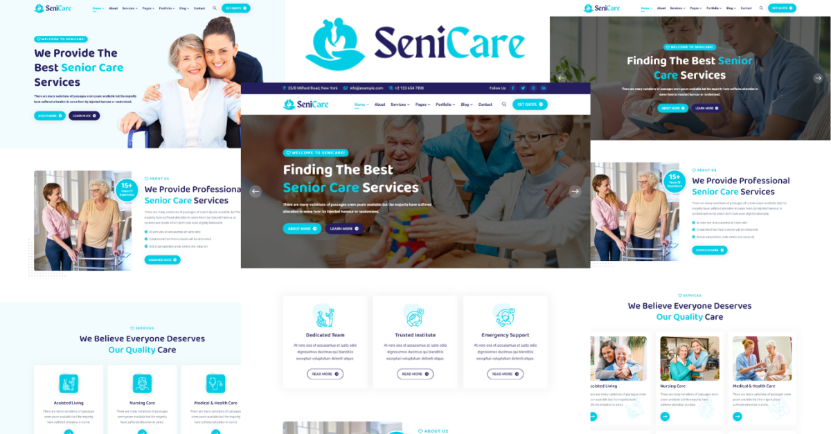 Senicare - Senior Care HTML5 Template