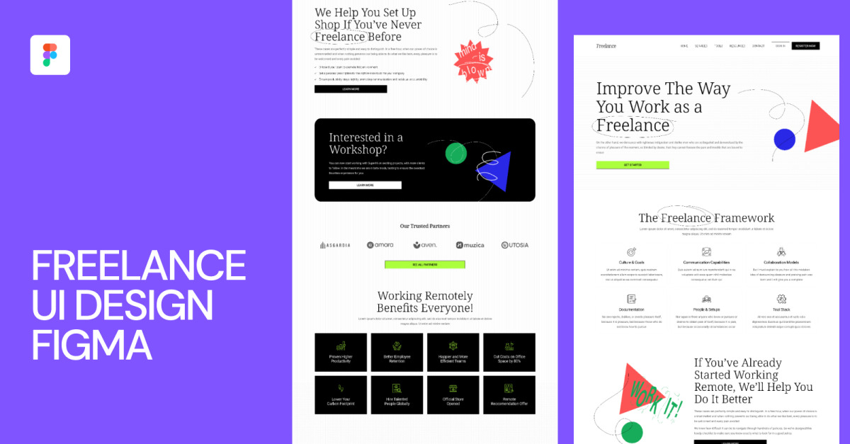 Freelance UI Design Figma #310768 - TemplateMonster