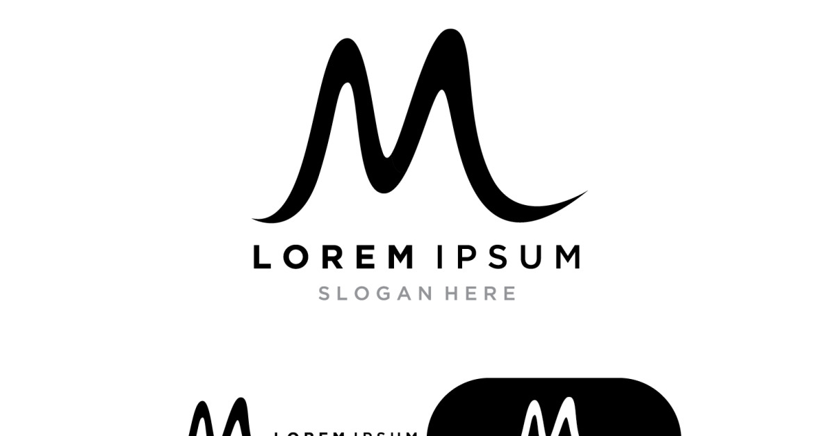 Modern M Logotype For Luxury Branding Initial M Letter Business Logo Design  Vector Stock Illustration - Download Image Now - iStock