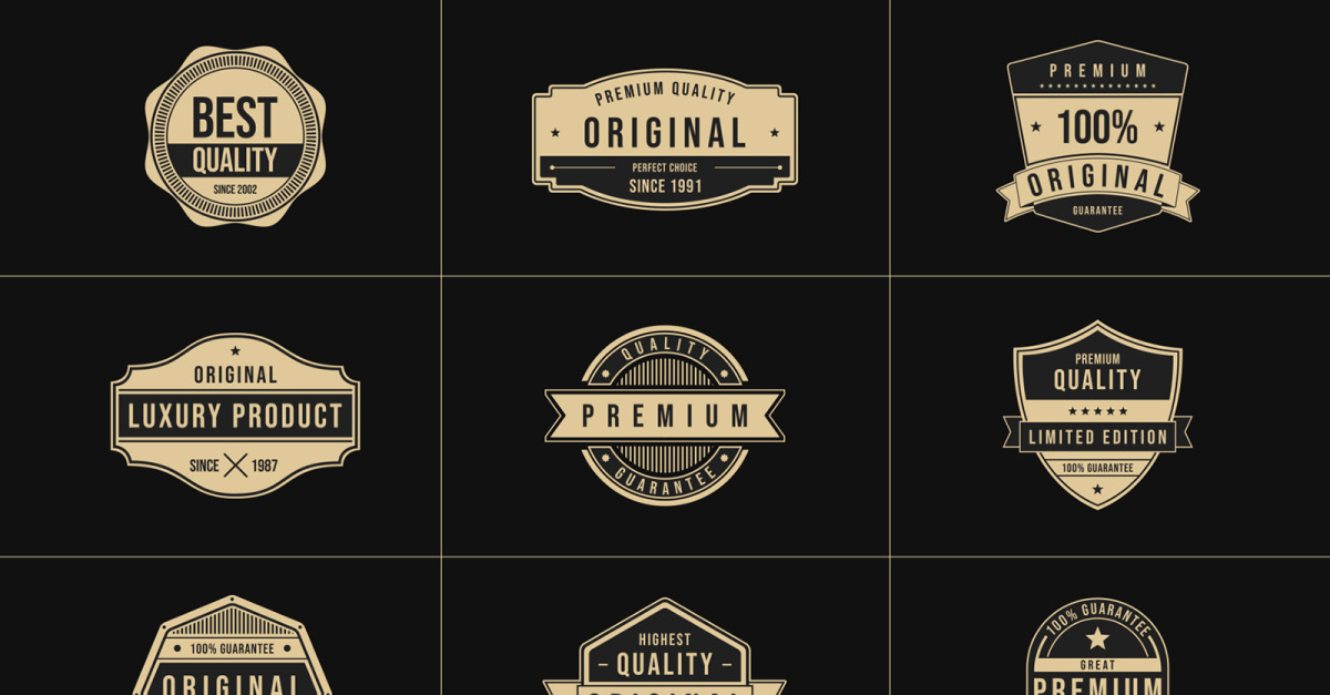 Badge and Vintage Titles - Motion Graphic Template for Premiere Pro