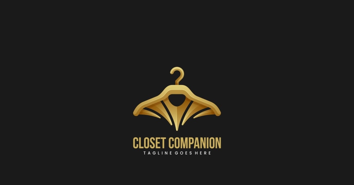 Closet Gradient Logo Template #312420 - TemplateMonster